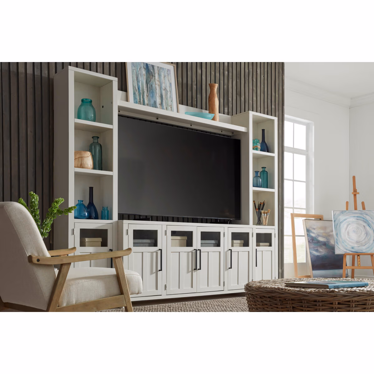 Finnegan 68" Console W/ 4 Doors DTT1242-SBR - Image 3