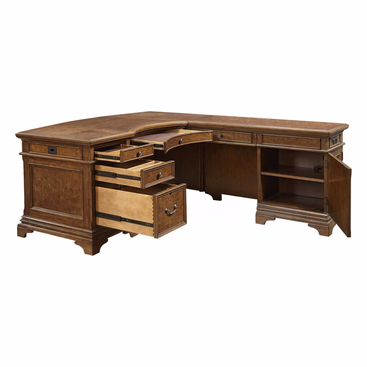 Hawthorne L-shaped Desk I26HOGRP2 - Image 7