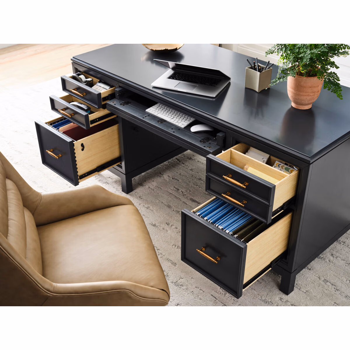 Alexander 66" Executive Desk I3014-303 - Image 6