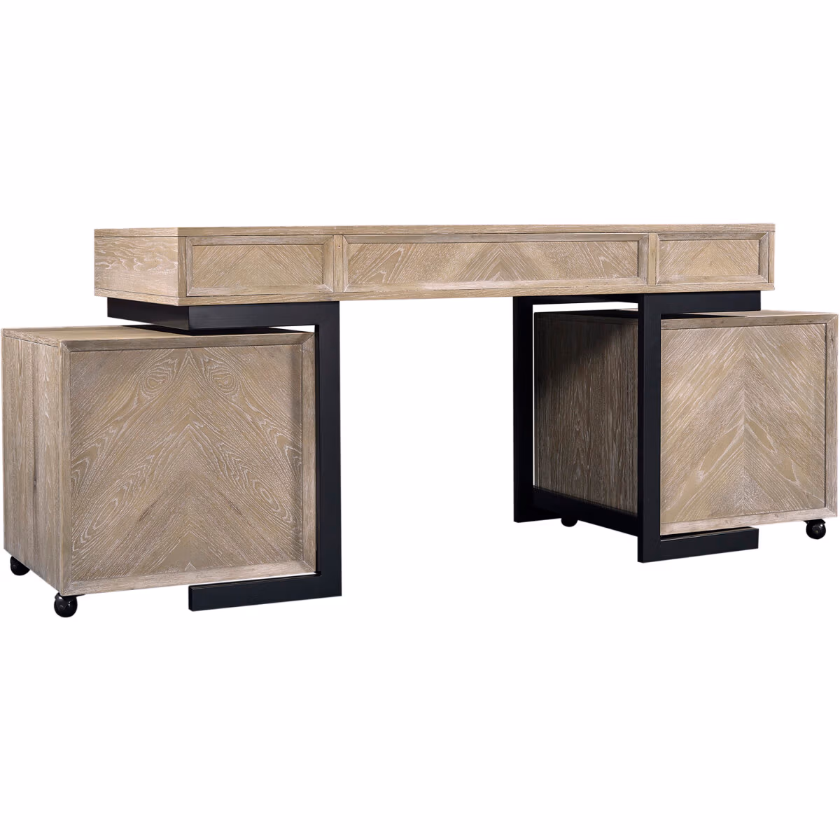 Harper Point 60" Writing Desk IHP-360WD-KHA - Image 10