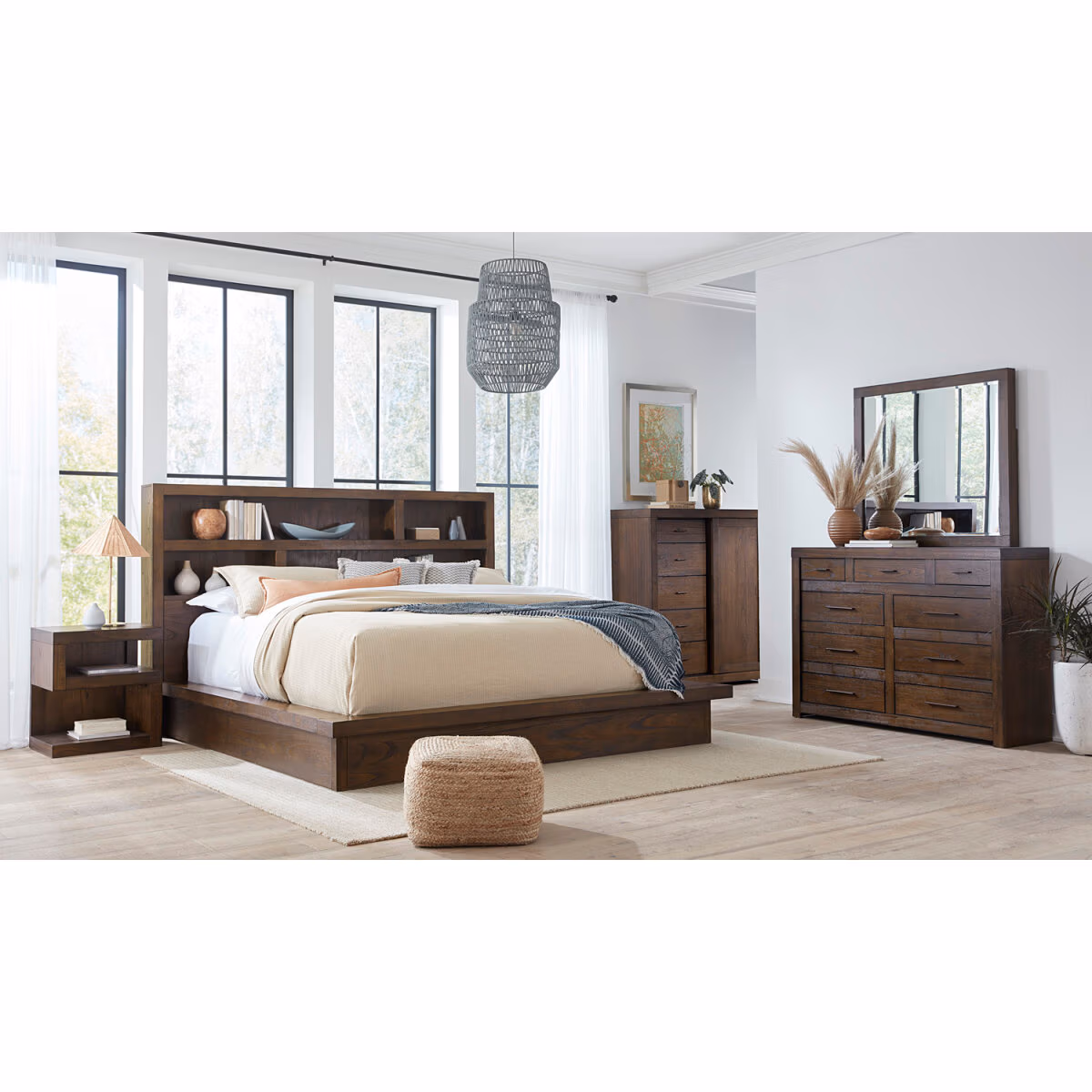 Modern Loft Mirror IML-463-BRN - Image 3