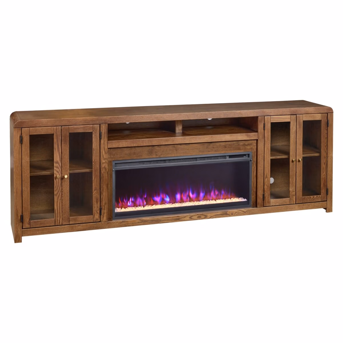 Cooper 96" Fireplace Console KOO1970-DKC - Image 2
