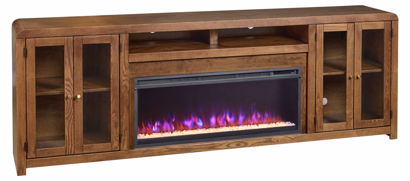 Cooper 96" Fireplace Console KOO1970-DKC