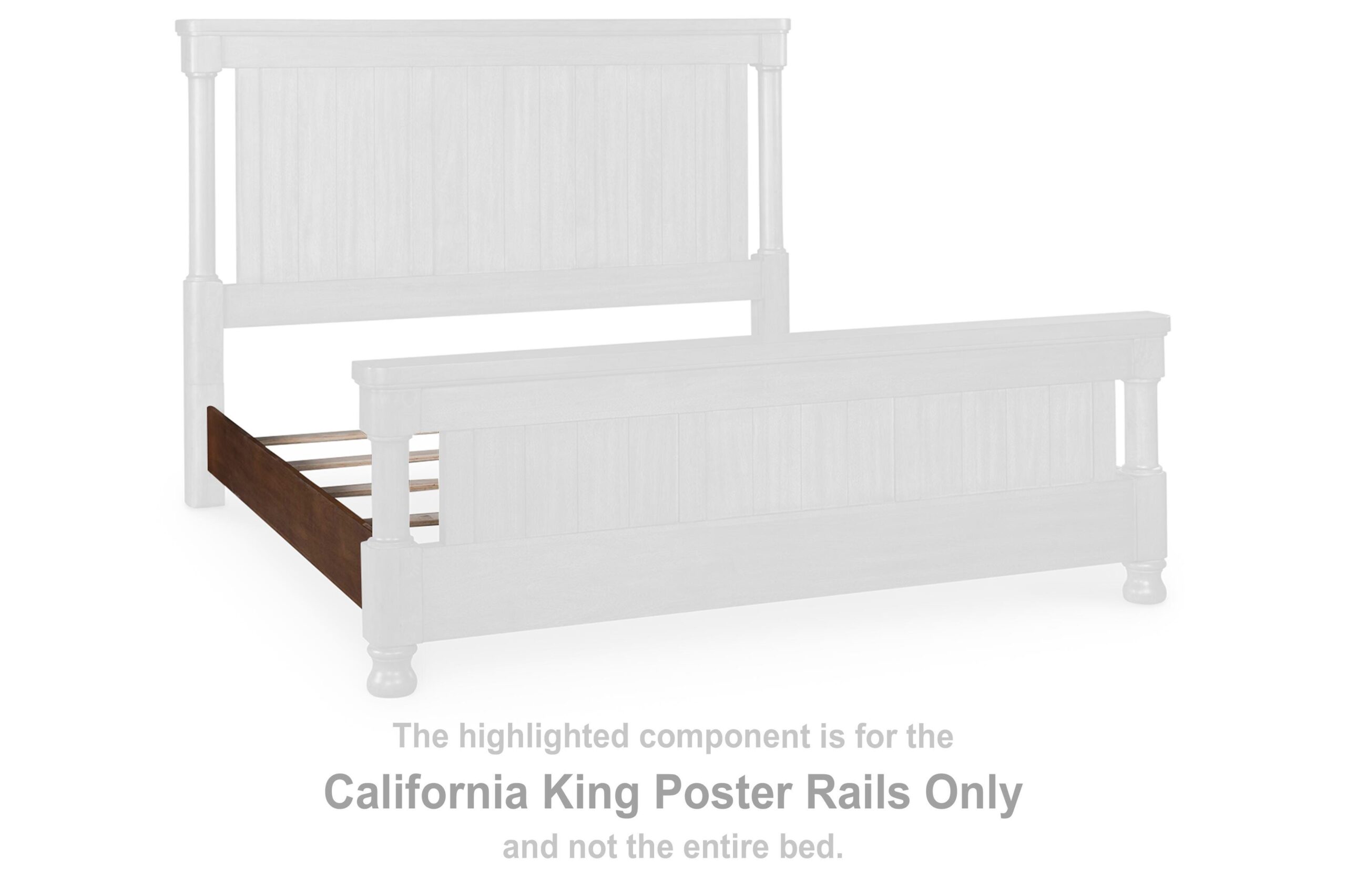 Rowlenstown California King Poster Rails