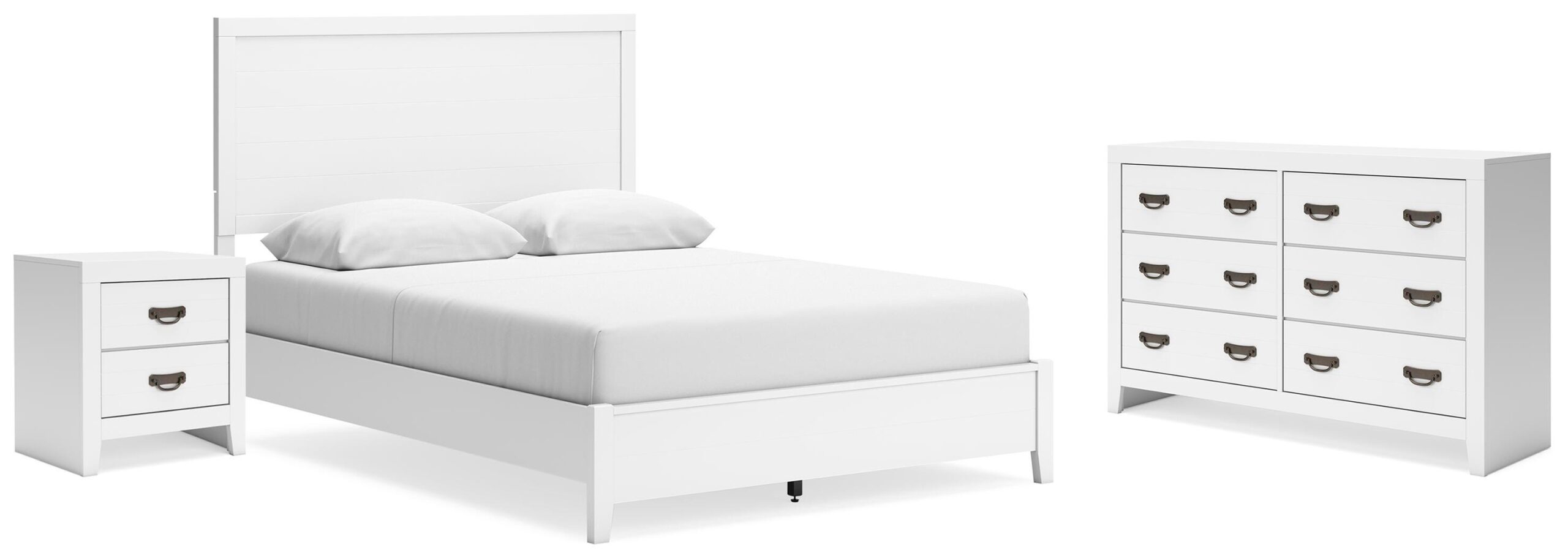 b3fcdda3483b8803e4d635eb556992fe Binterglen Queen Panel Bed, Dresser and Nightstand - Image 1