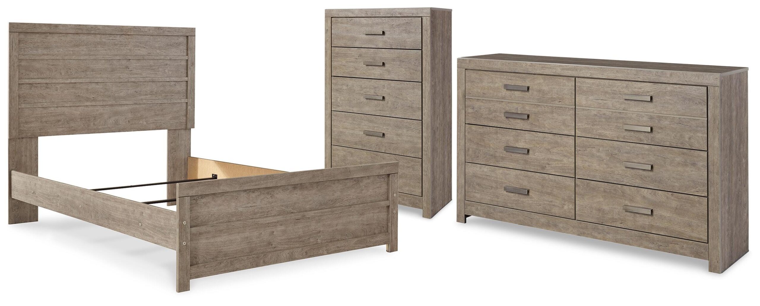 bba677b8f044b5f4137a20d169a61f5d Culverbach Full Panel Bed, Dresser and Chest - Image 1
