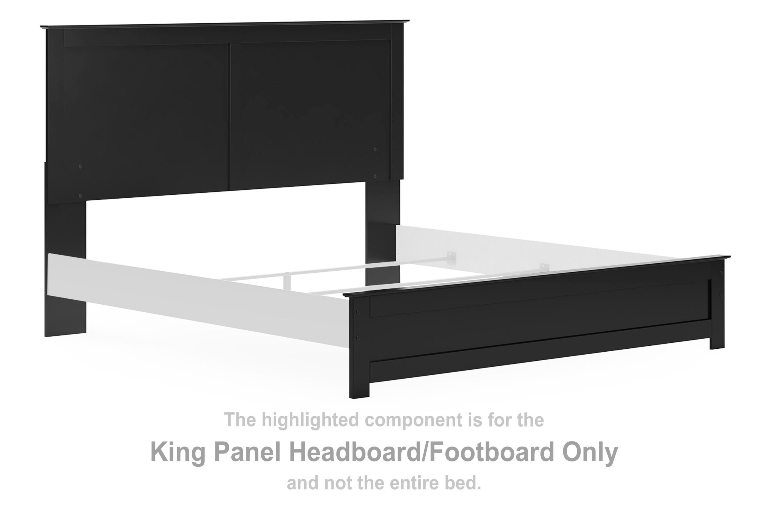 f5ce2f236bc2db8ee7d2a42cd4bb3376 Maribel King Panel Headboard/Footboard - Image 1